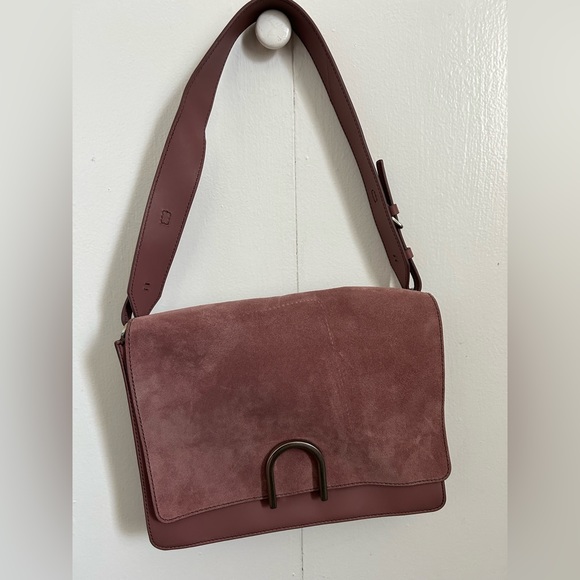 Fossil purse - leather/suede mauve pink - Picture 1 of 8